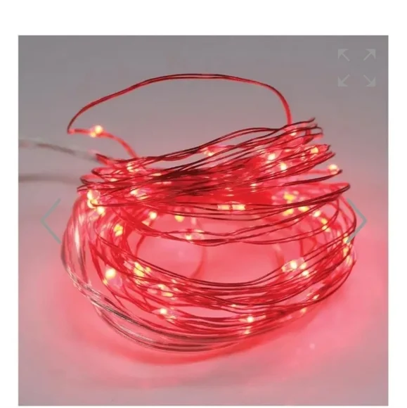 🔥3/$15🔥 Red LED String Lights‎ , Timer Control - Picture 4 of 4